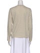 Kule Striped Crew Neck Top