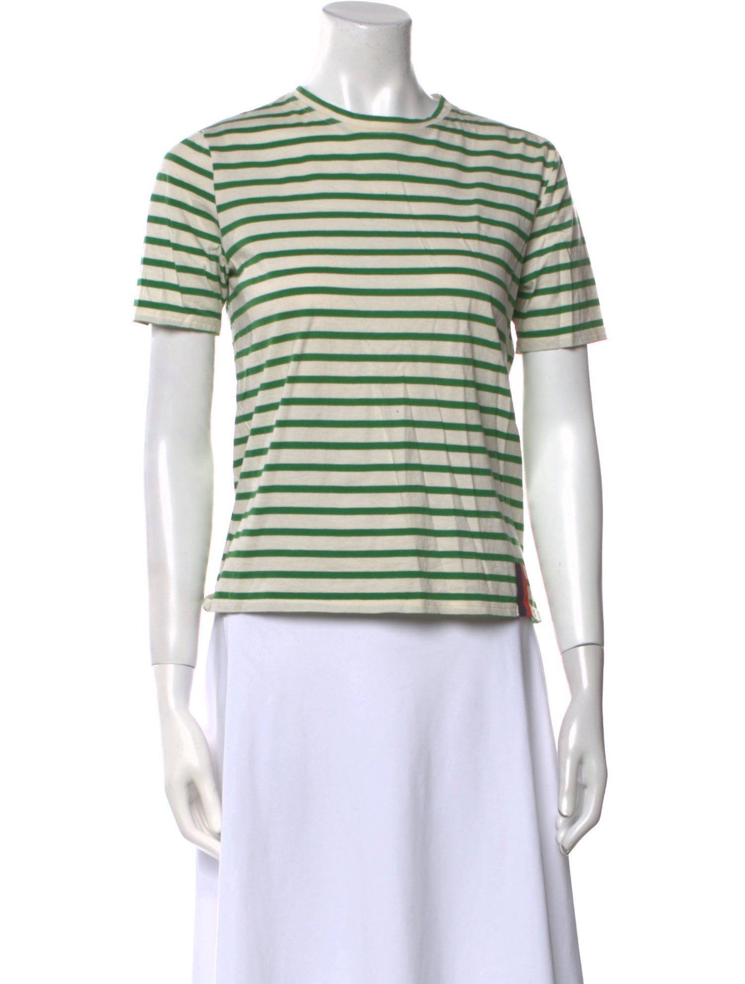 Kule Striped Crew Neck T-Shirt