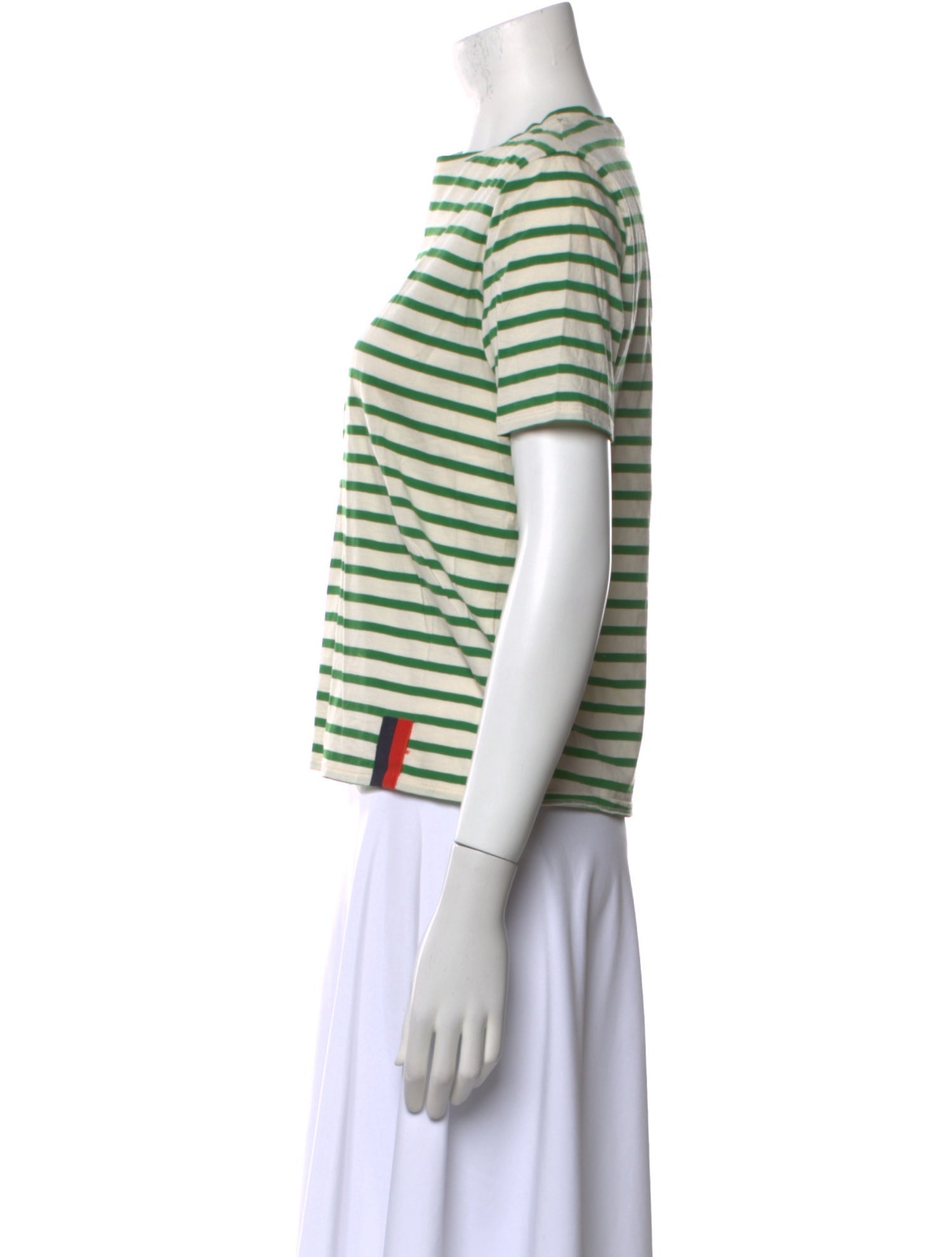 Kule Striped Crew Neck T-Shirt