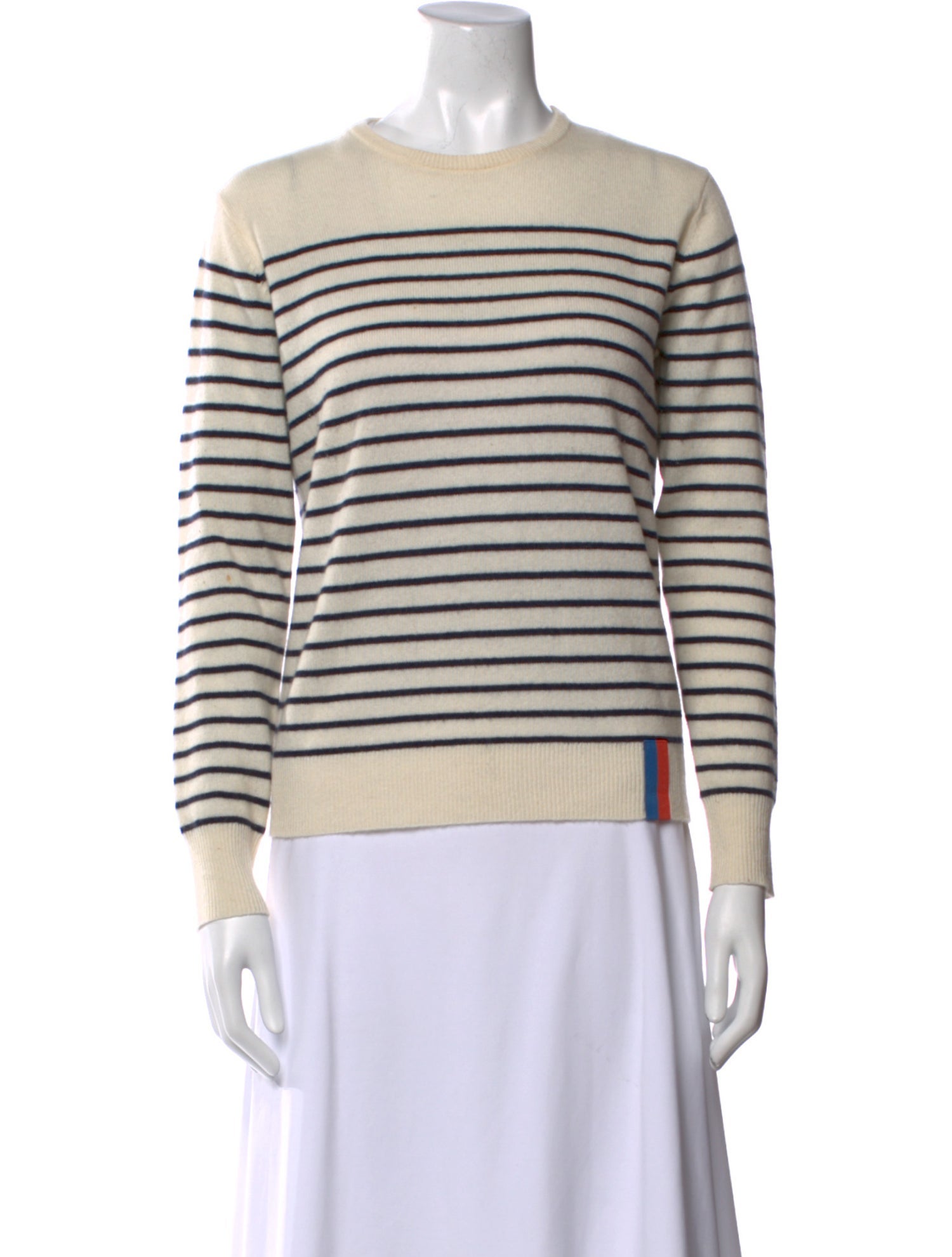 Kule Cashmere Striped Sweater