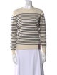 Kule Cashmere Striped Sweater