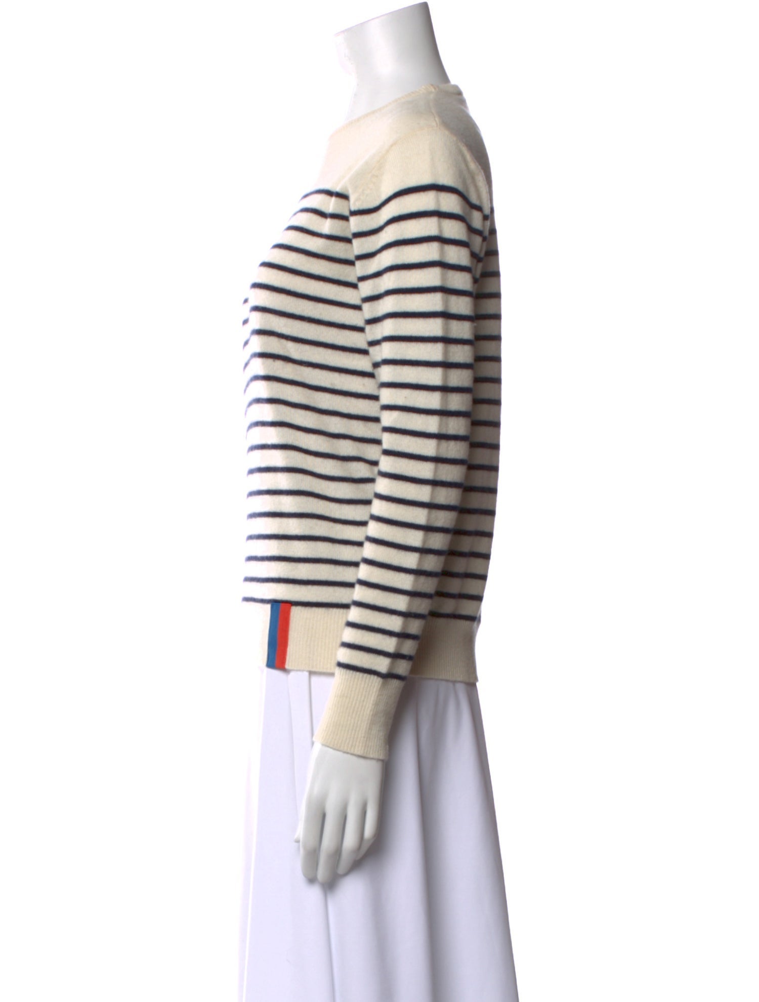Kule Cashmere Striped Sweater