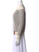 Kule Cashmere Striped Sweater