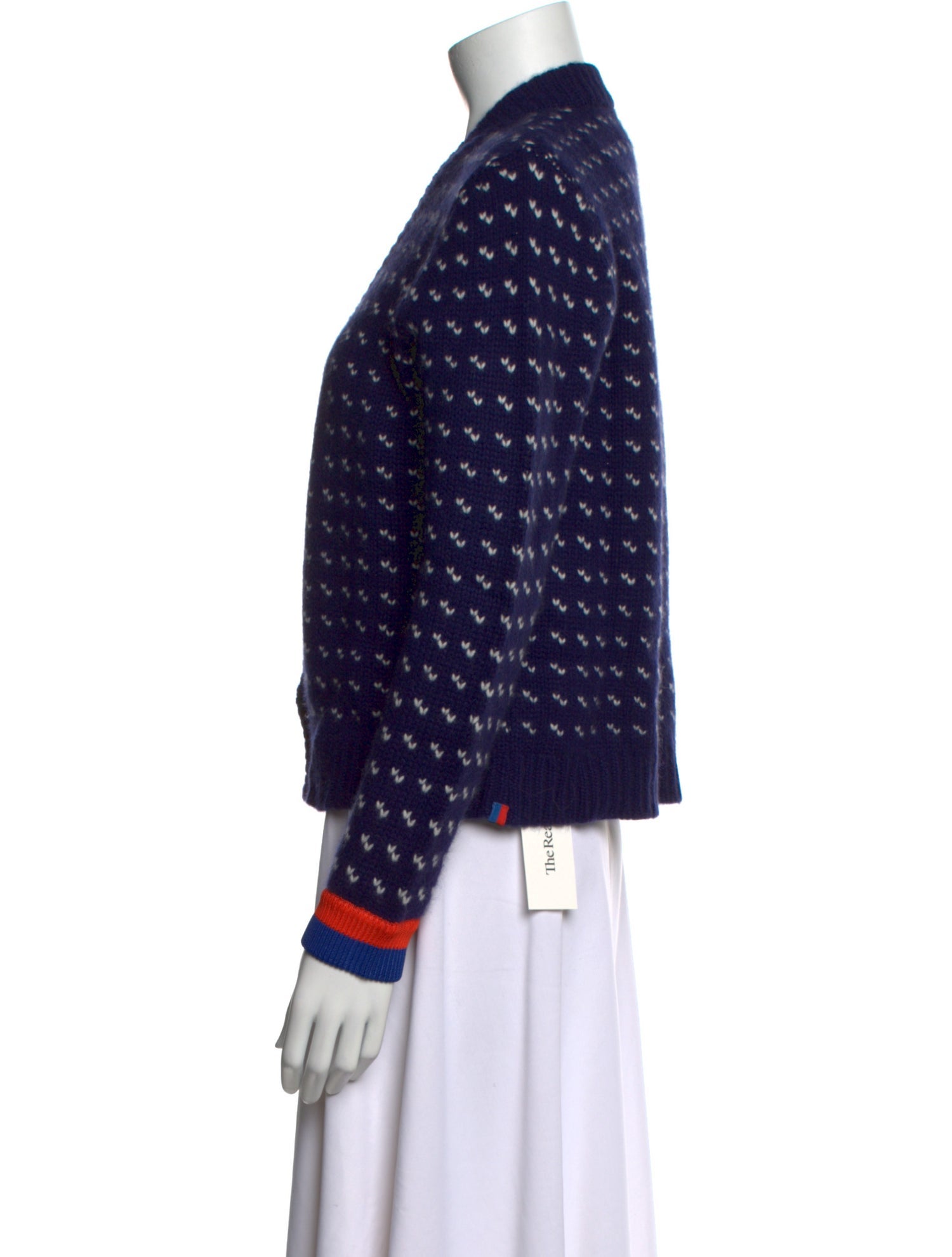 Kule Cashmere Striped Sweater