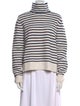 Kule Striped Turtleneck Sweater