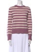 Kule Cashmere Striped Sweatshirt