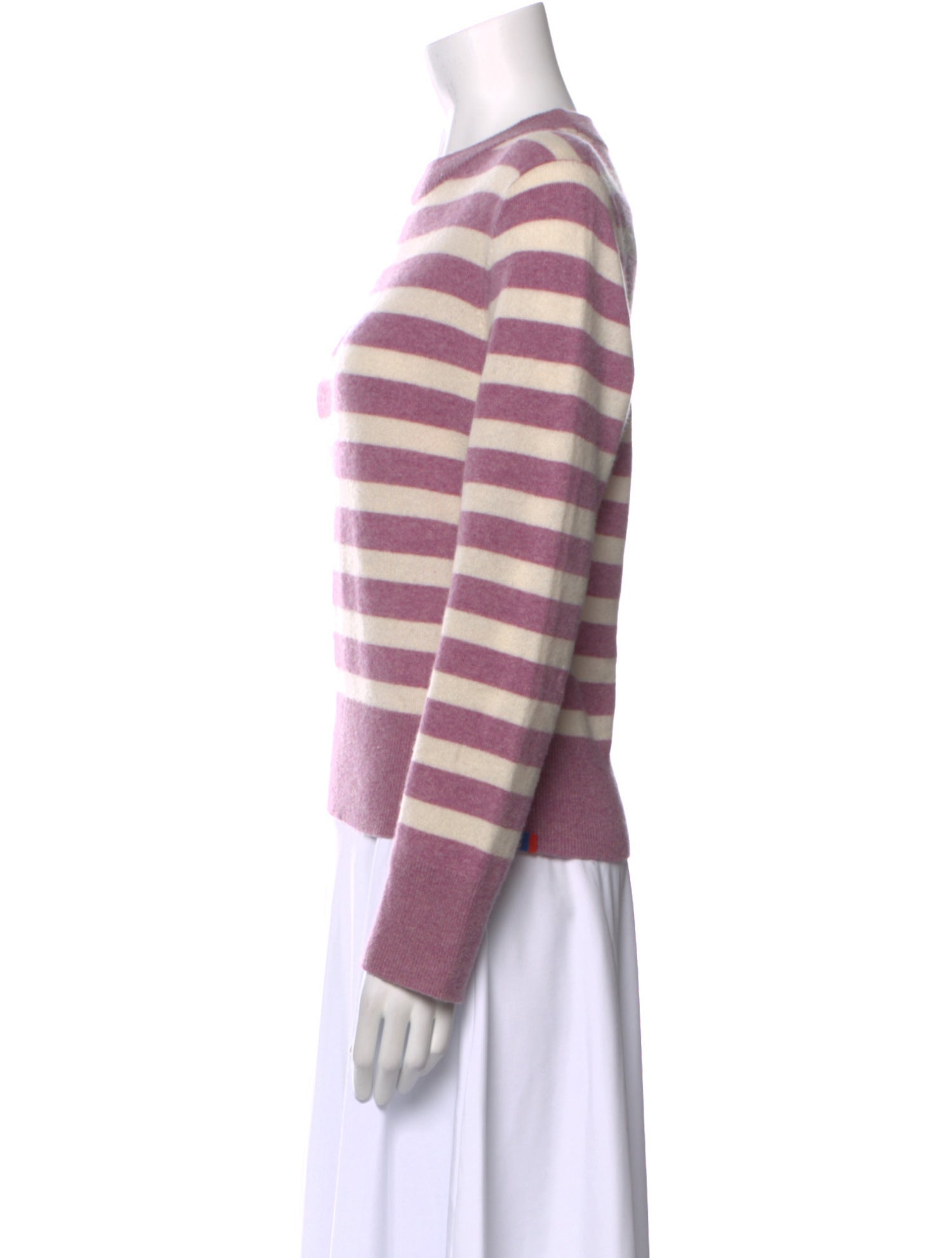 Kule Cashmere Striped Sweatshirt
