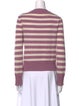 Kule Cashmere Striped Sweatshirt
