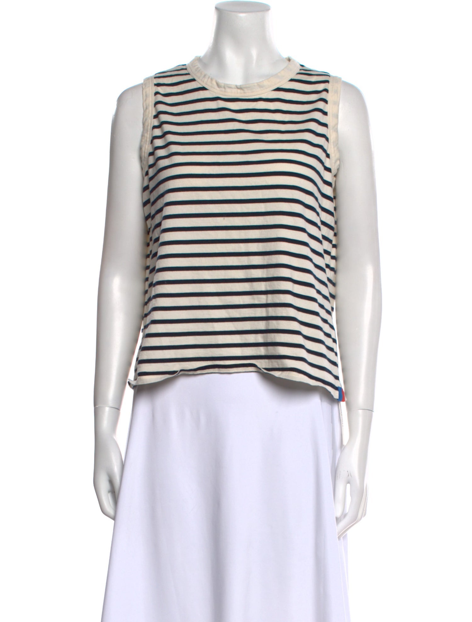Kule Striped Scoop Neck Top