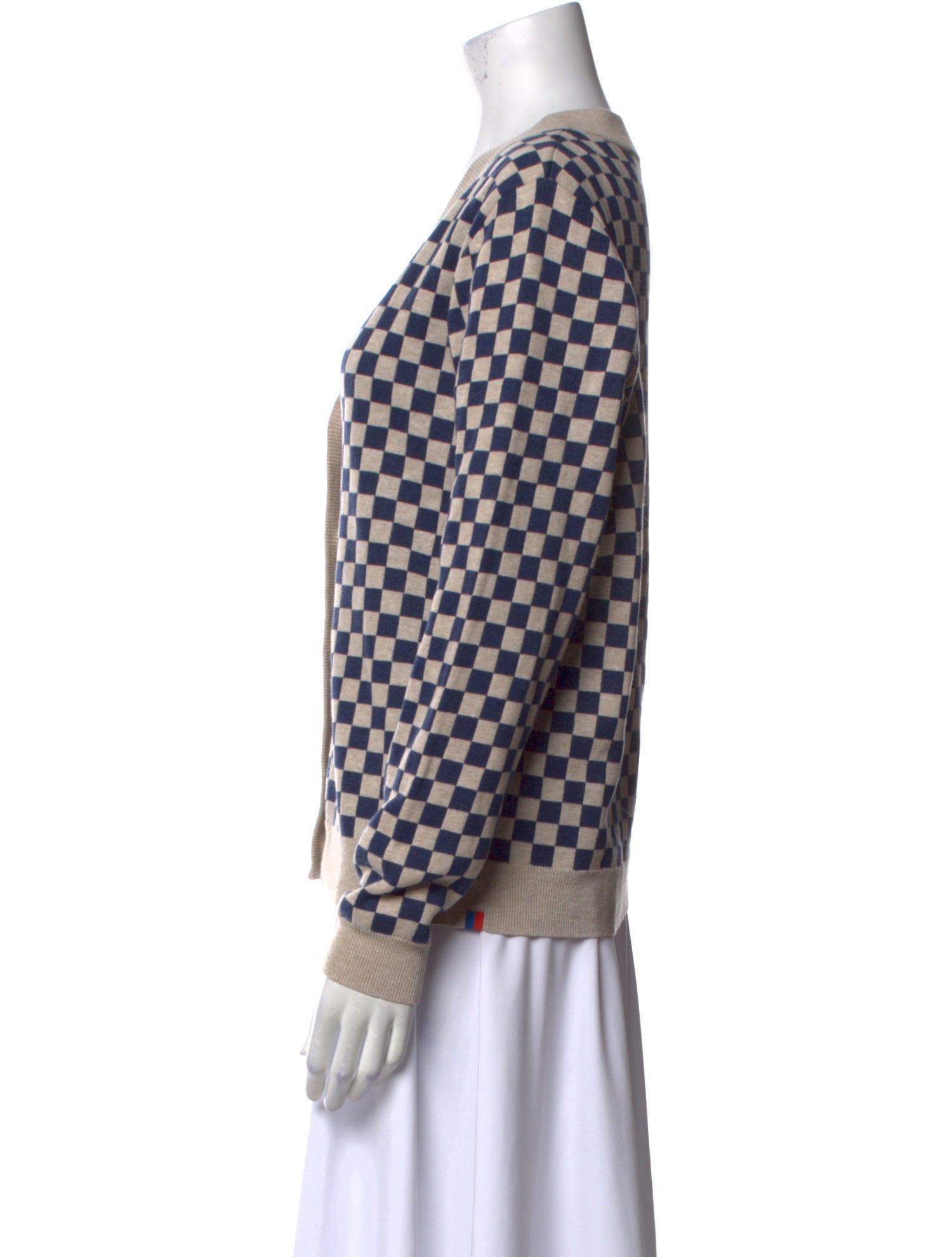 Kule Printed V-Neck Sweater w/ Tags