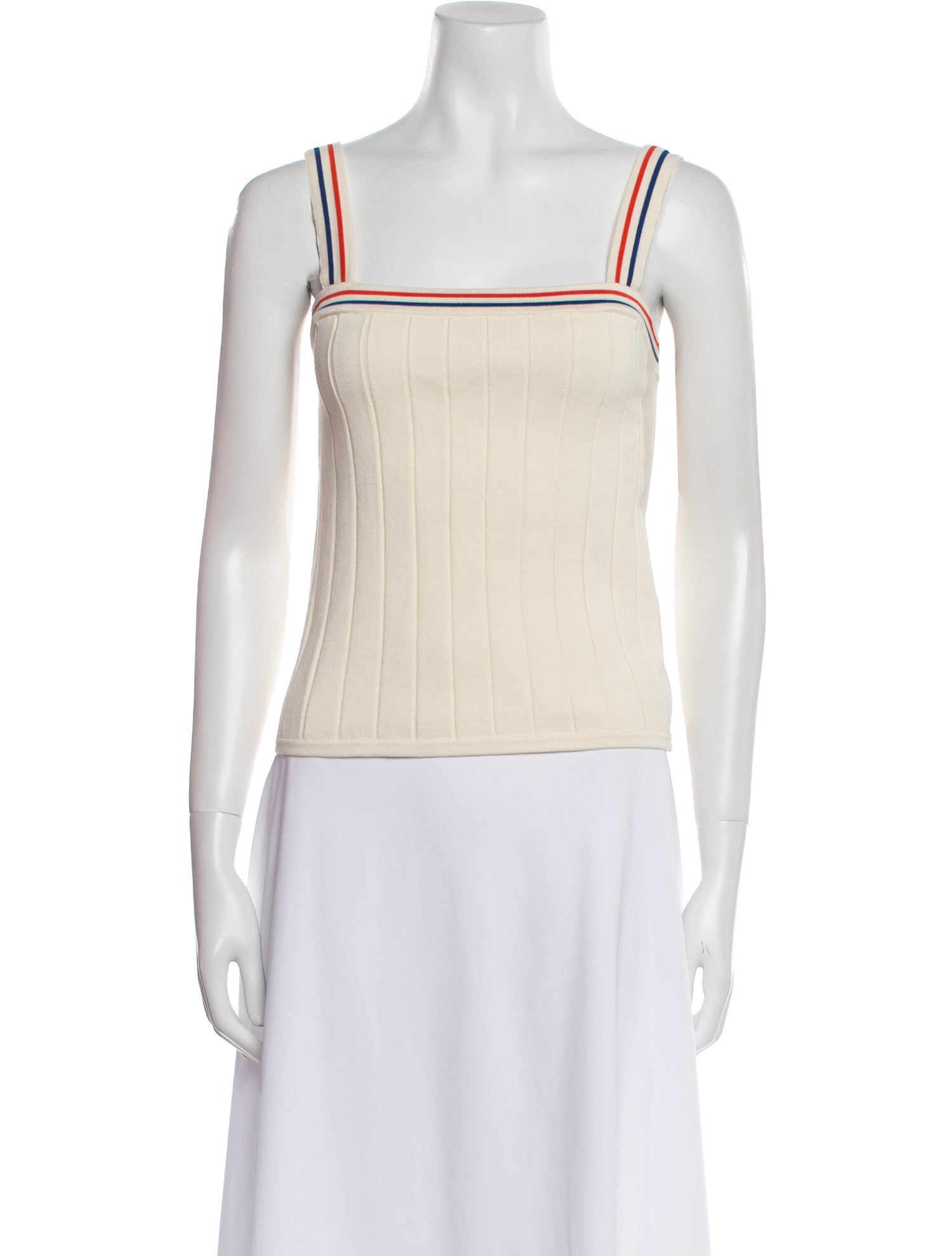 Kule Square Neckline Sleeveless Crop Top