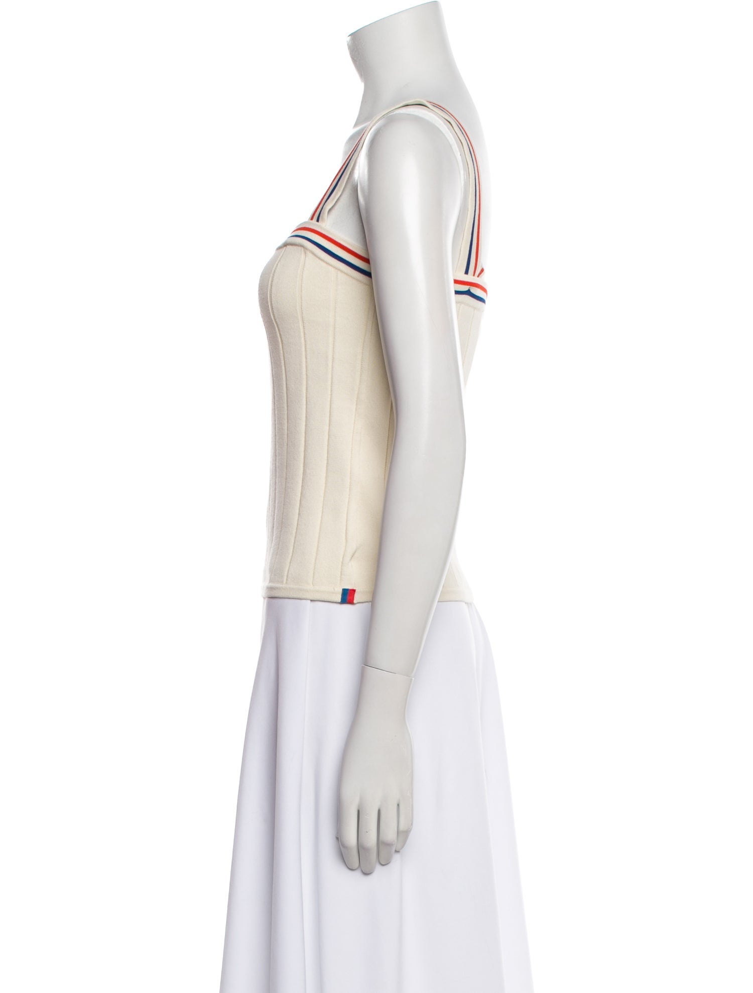 Kule Square Neckline Sleeveless Crop Top