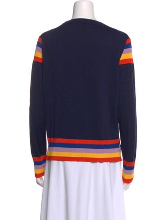 Kule Striped Crew Neck Sweater
