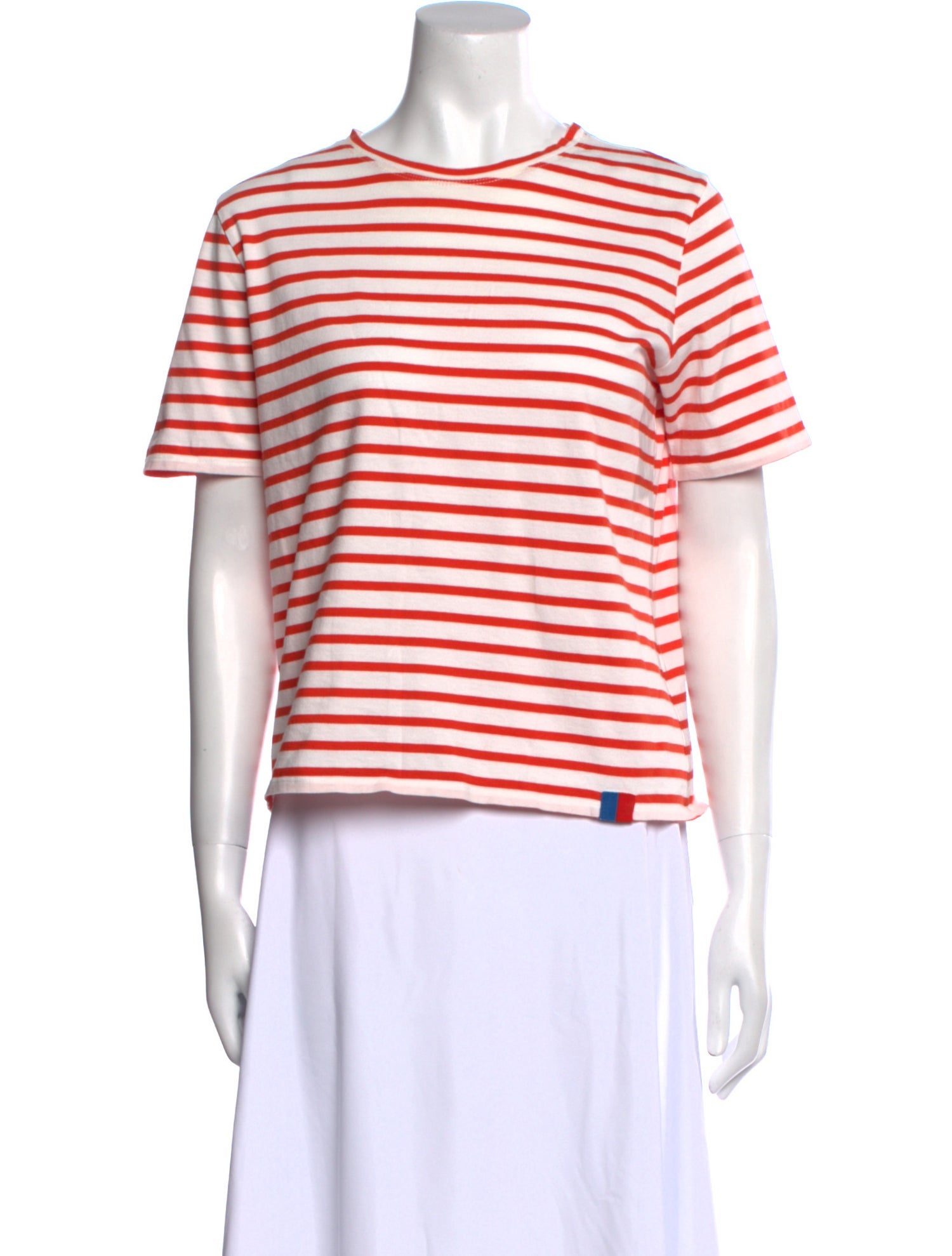 Kule Striped Crew Neck T-Shirt