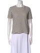 Kule Striped Crew Neck T-Shirt