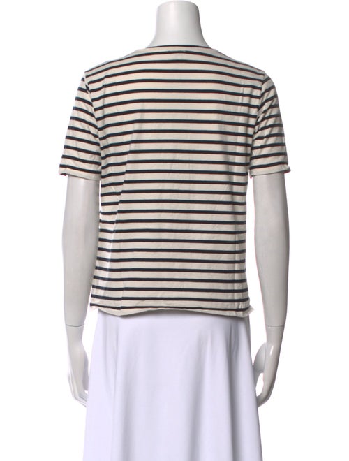 Kule Striped Crew Neck T-Shirt