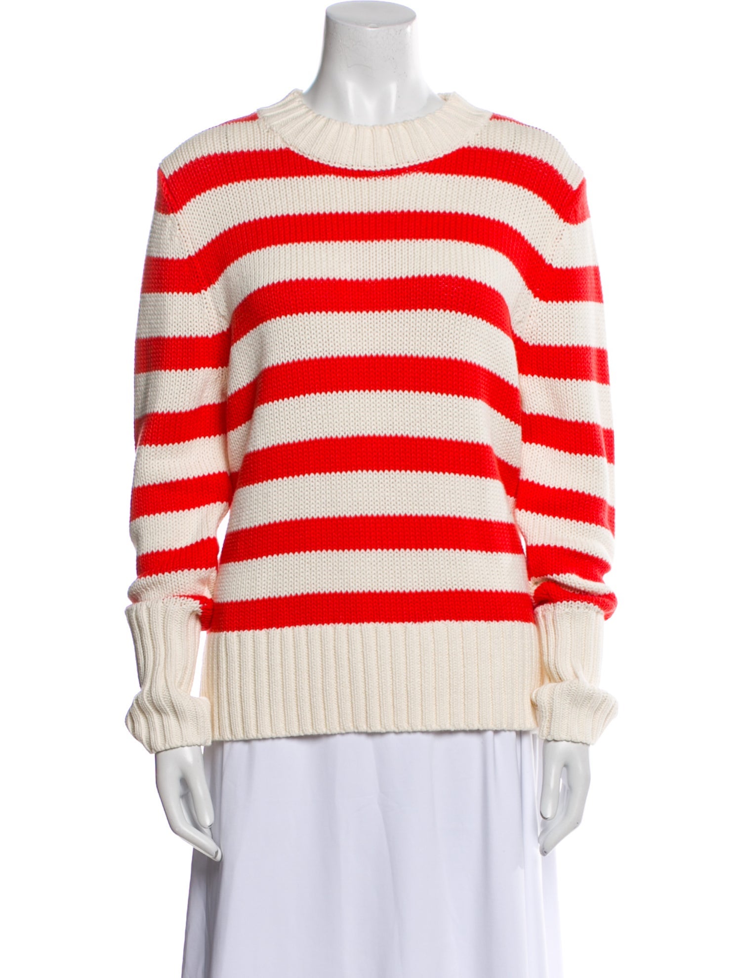 Kule Striped Crew Neck Sweater