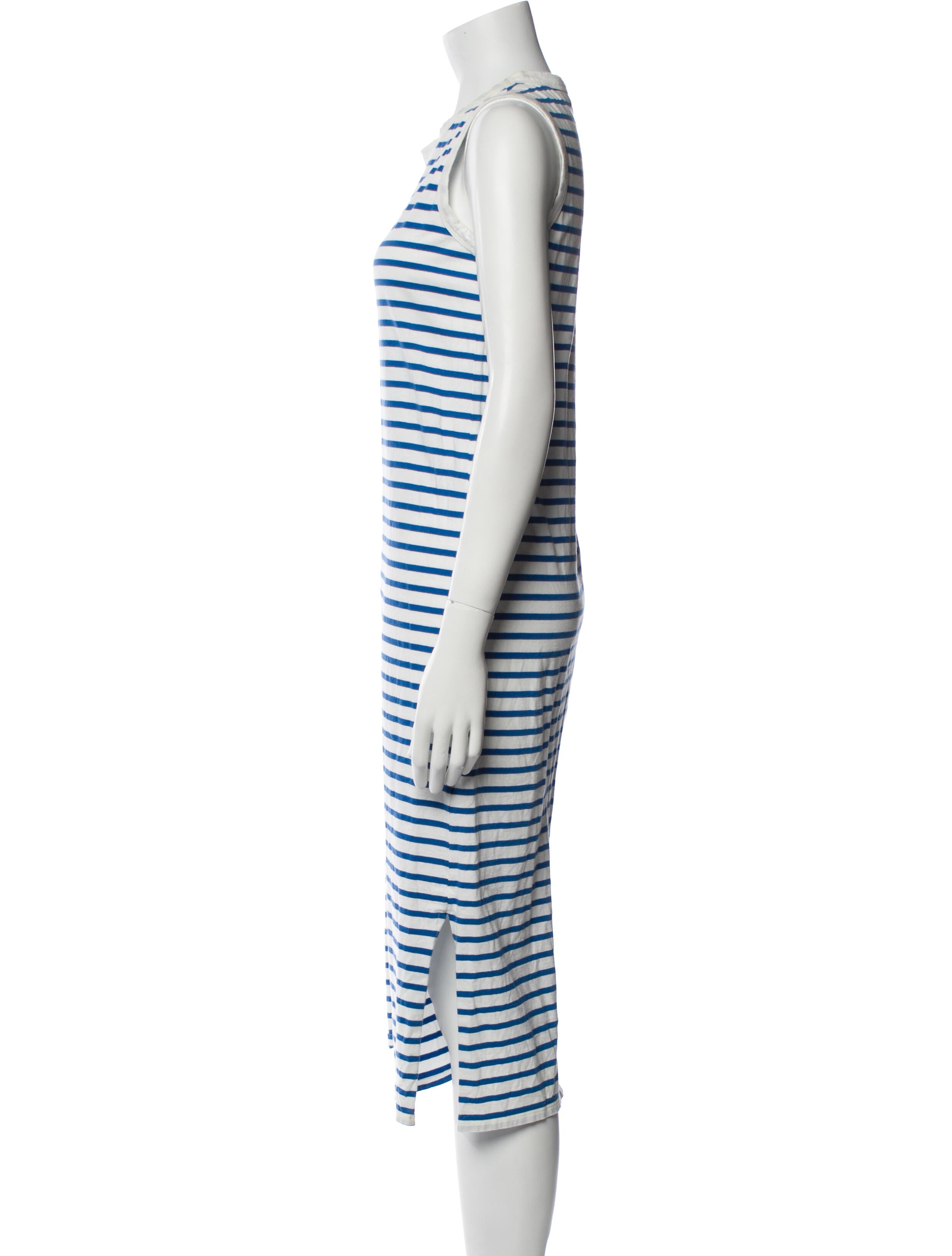 Kule Striped Midi Length Dress