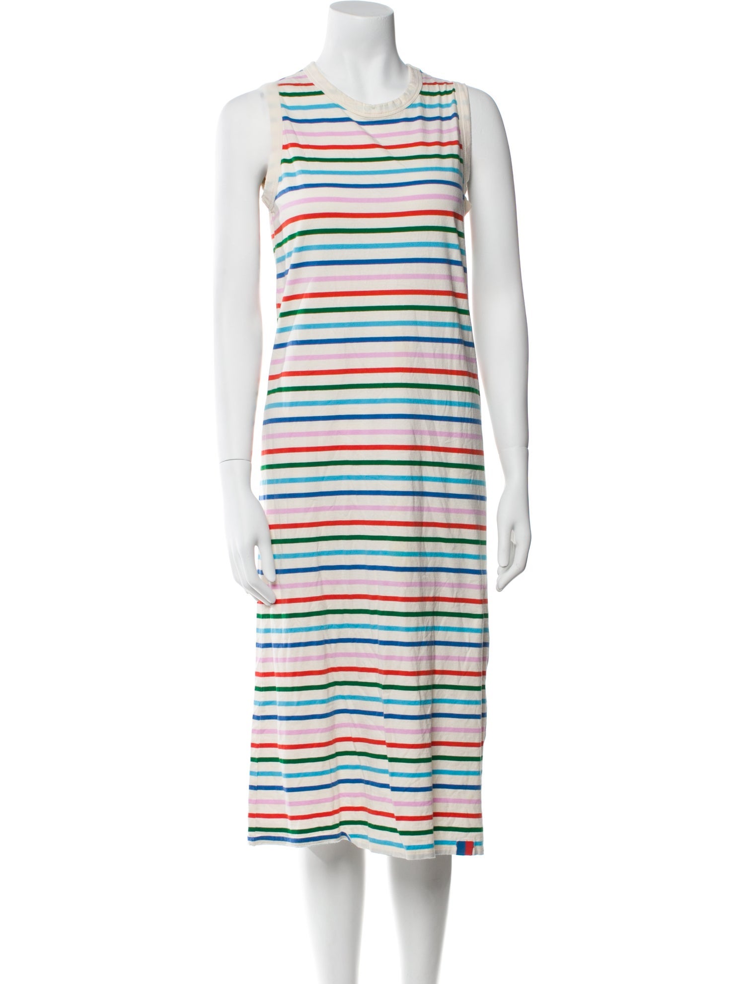 Kule Striped Midi Length Dress