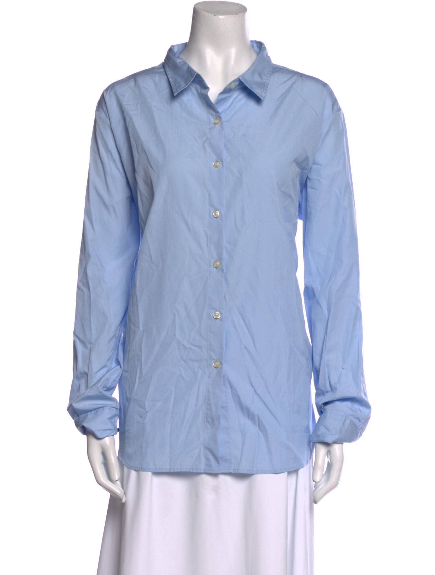 Kule Long Sleeve Button-Up Top