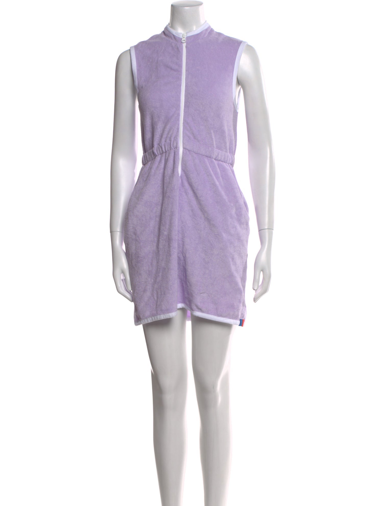 Kule Mock Neck Mini Dress