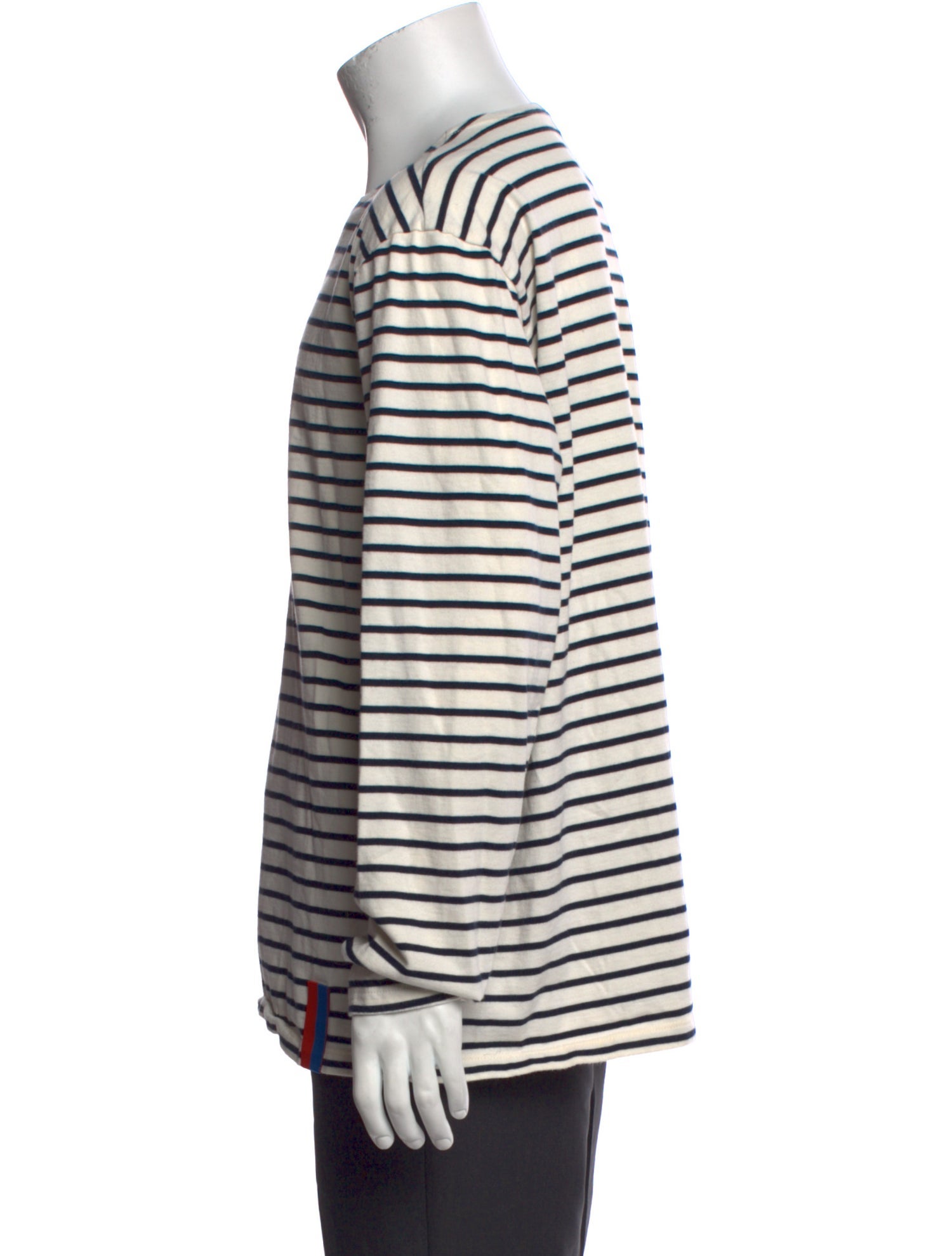 Kule Striped Crew Neck T-Shirt