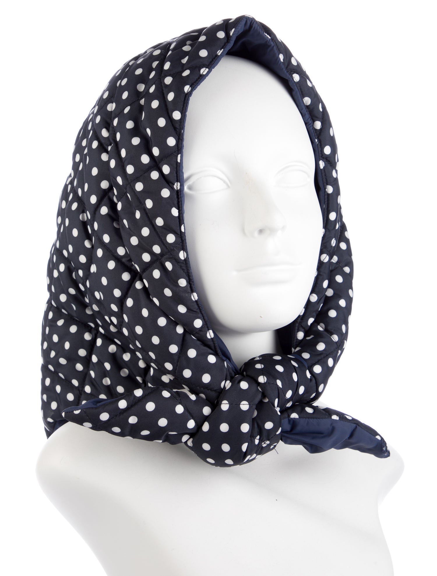 Kule Quilted Polka Dot Hat