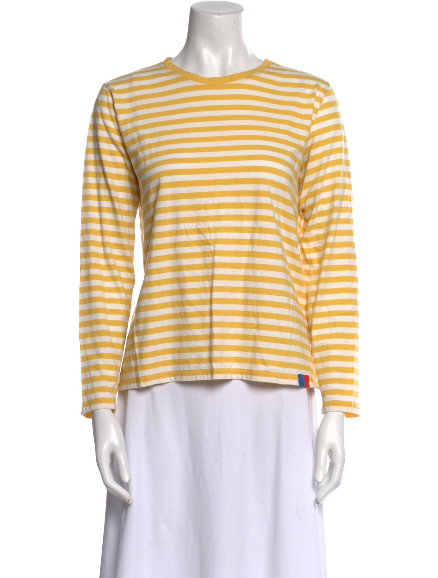 Kule Striped Crew Neck Top