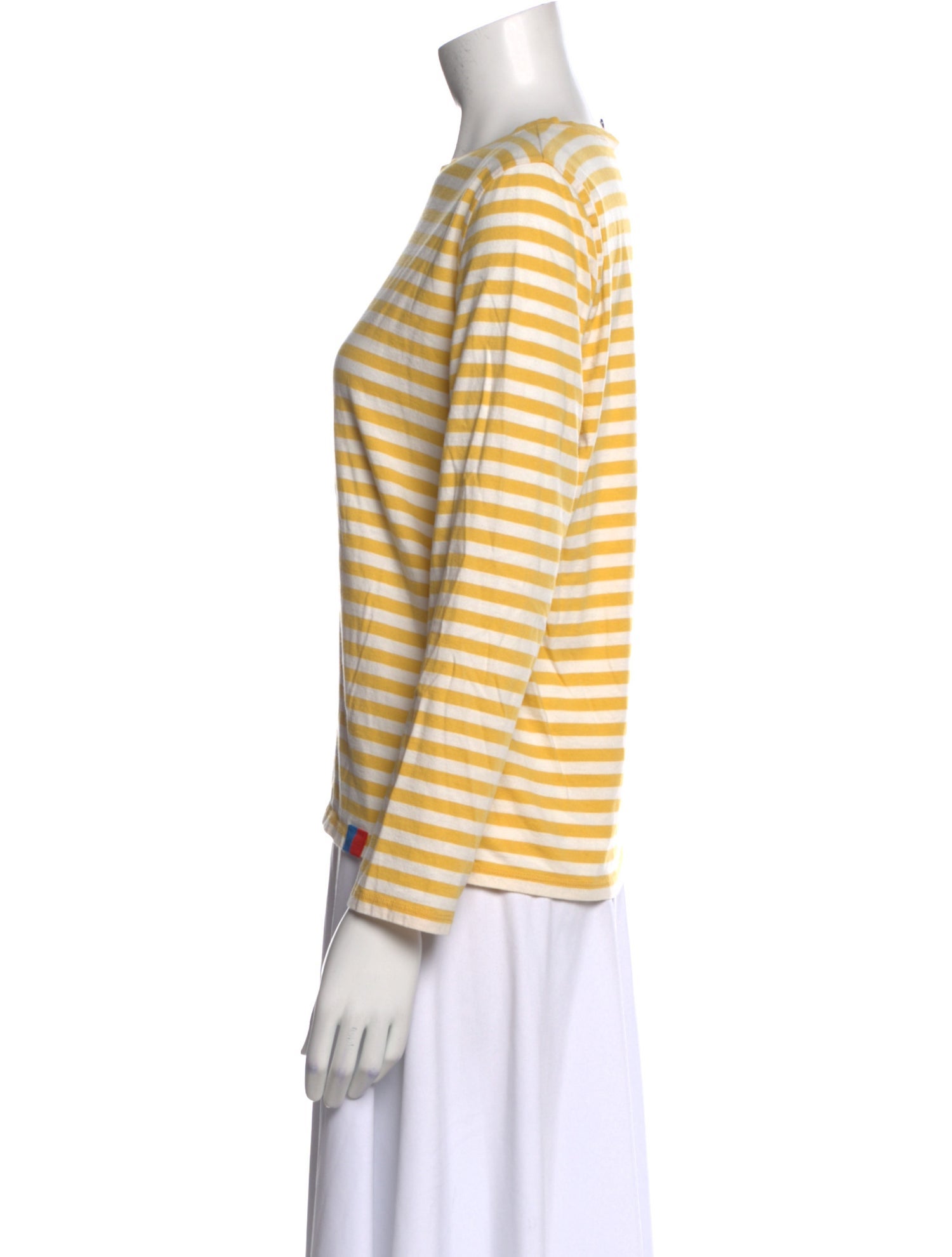 Kule Striped Crew Neck Top
