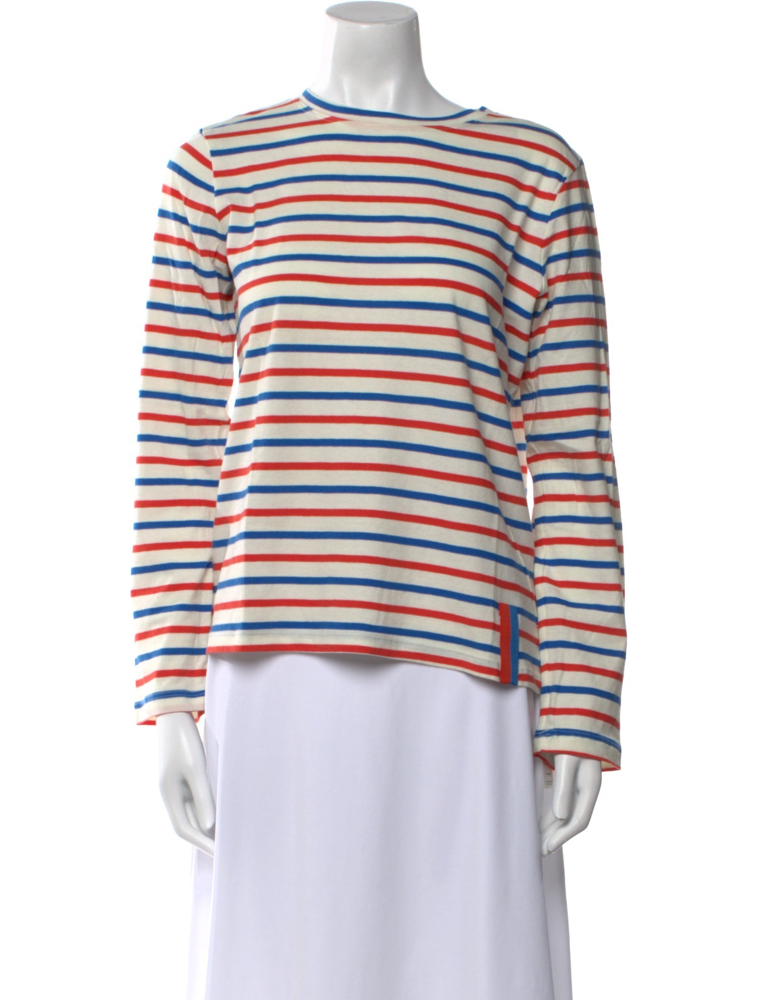 Kule Striped Crew Neck Top