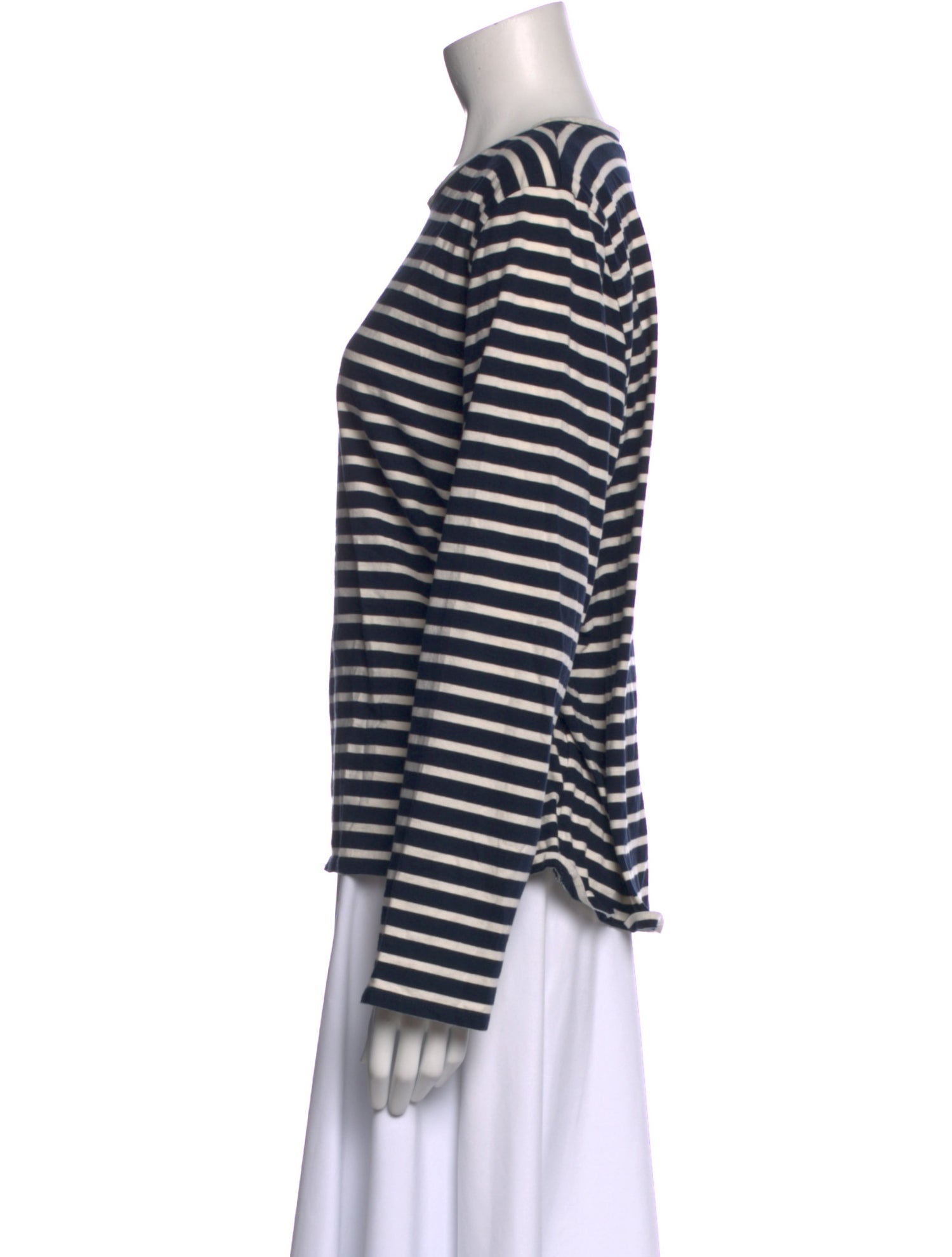 Kule Striped Crew Neck T-Shirt