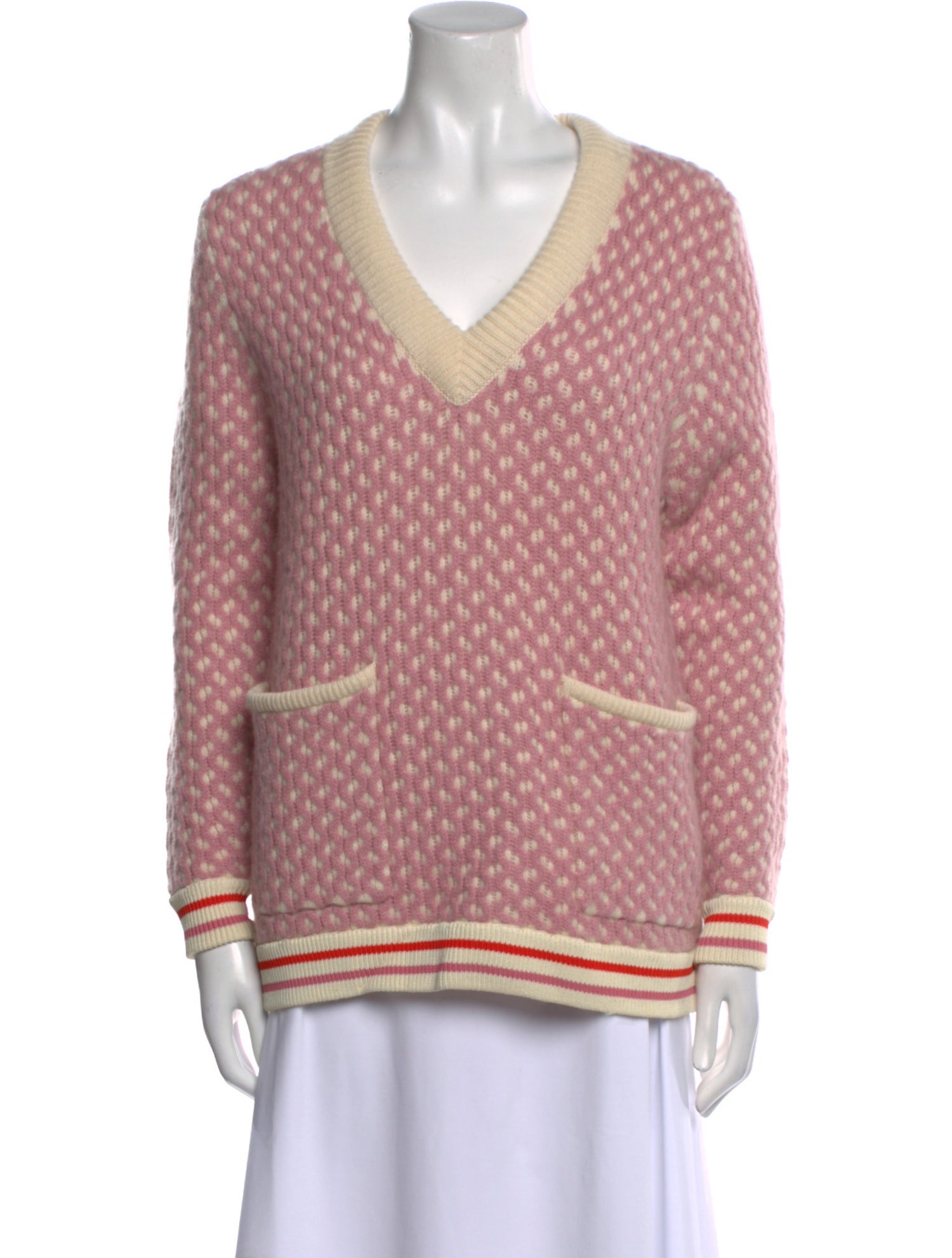 Kule Cashmere Printed Sweater