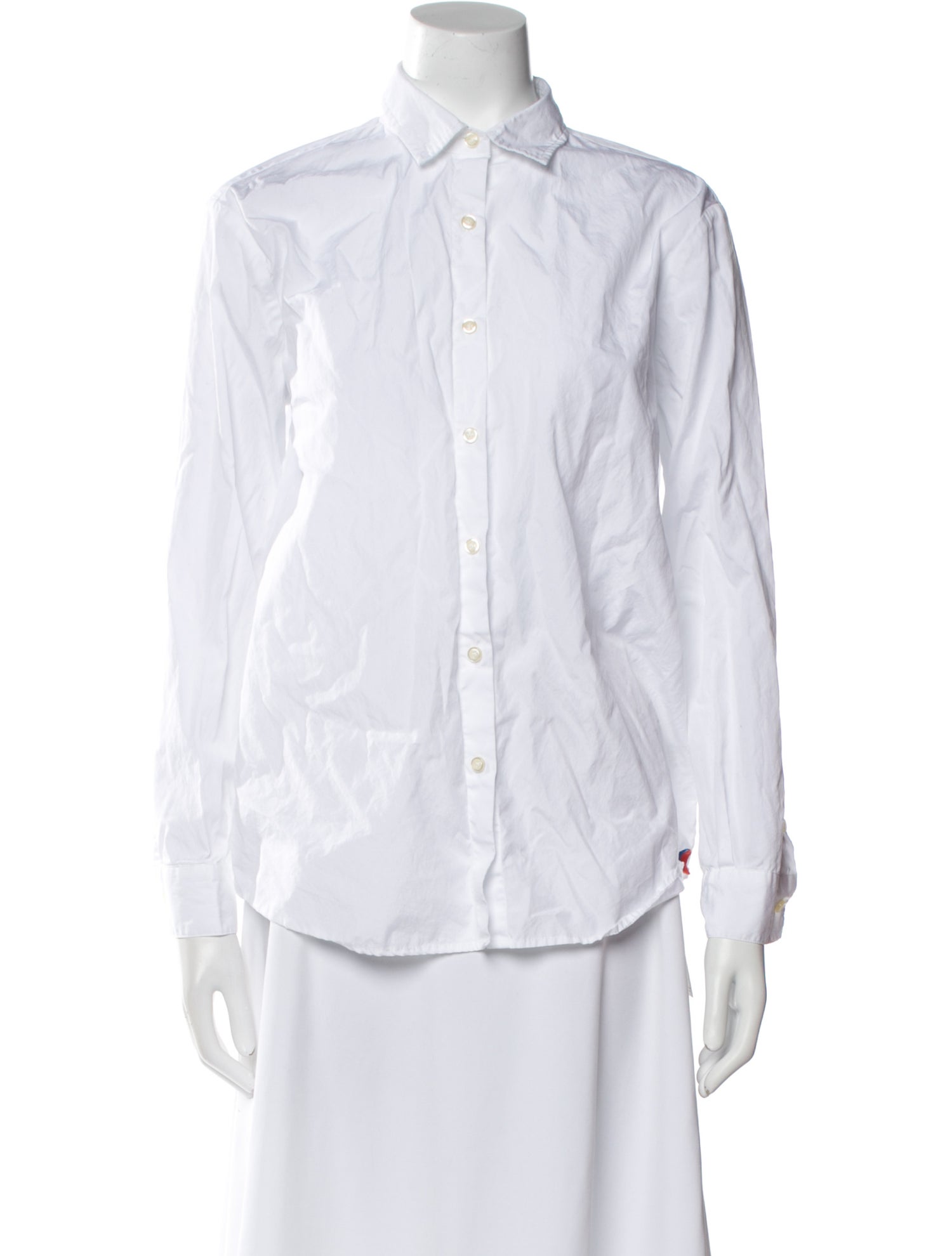 Kule Long Sleeve Button-Up Top