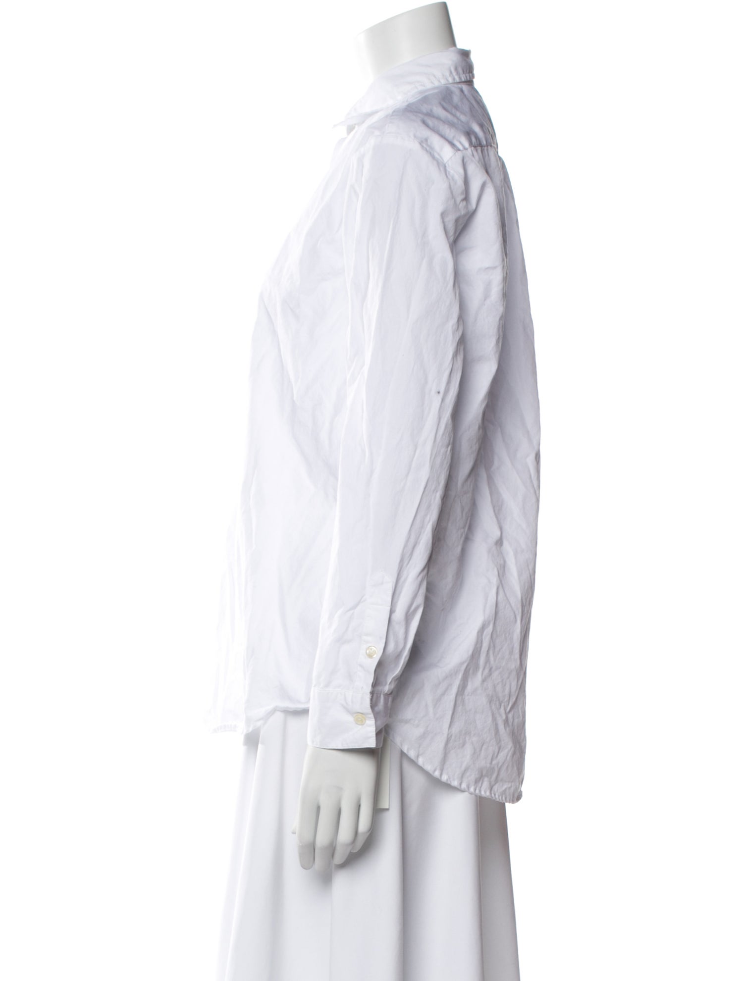 Kule Long Sleeve Button-Up Top