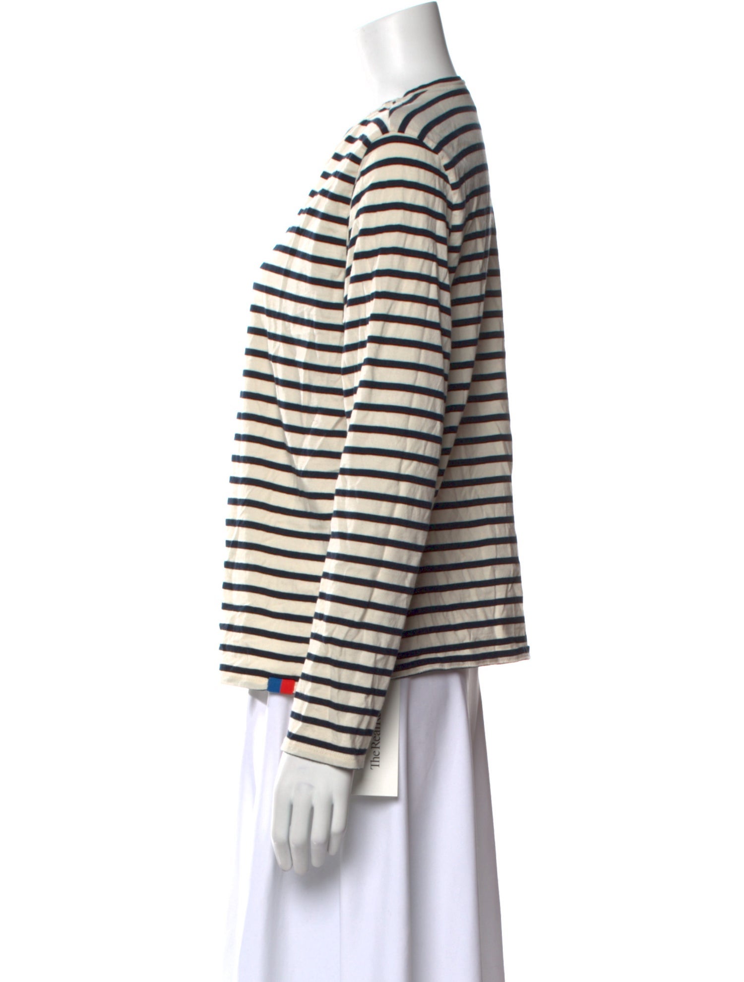 Kule Striped Crew Neck Top