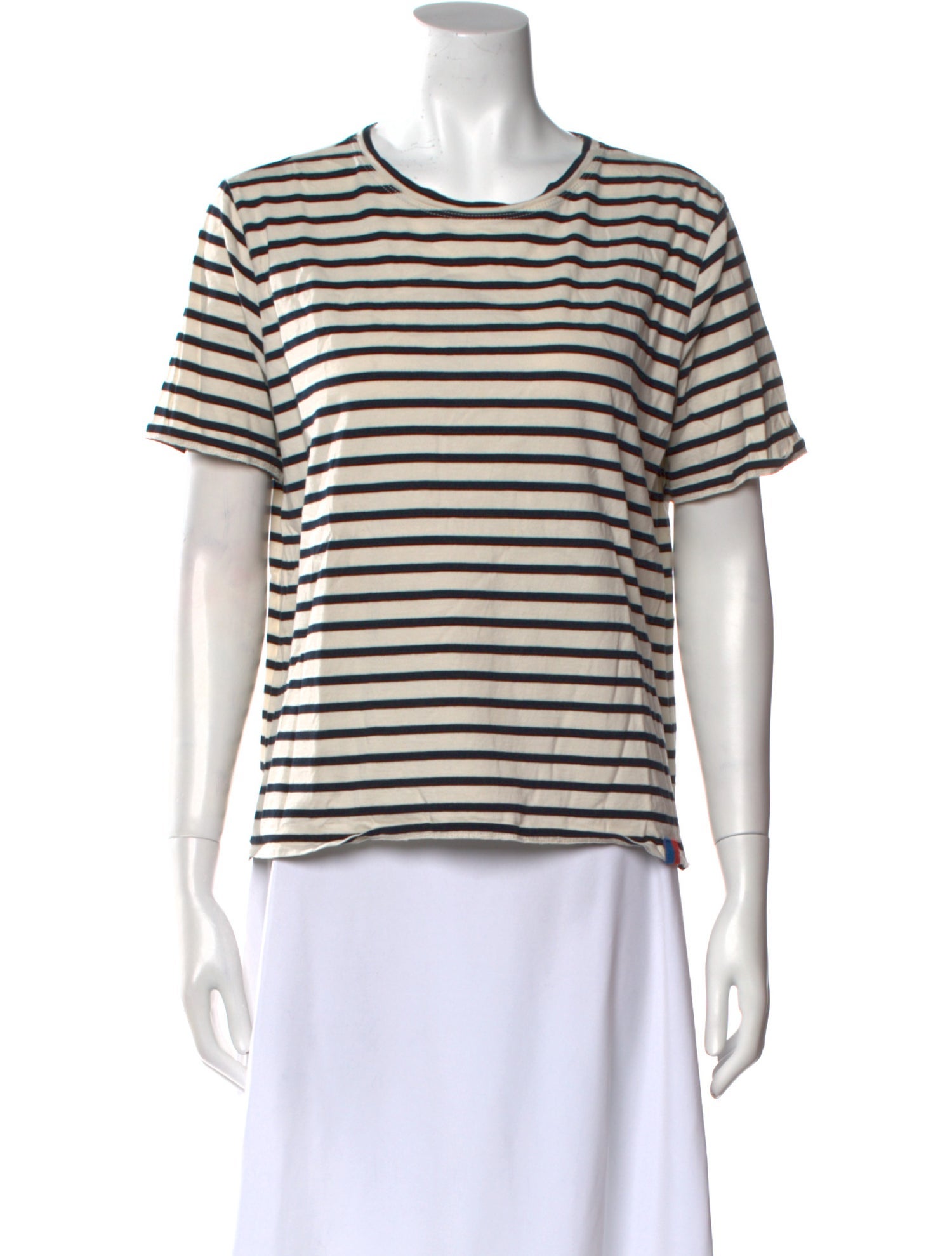 Kule Striped Crew Neck T-Shirt