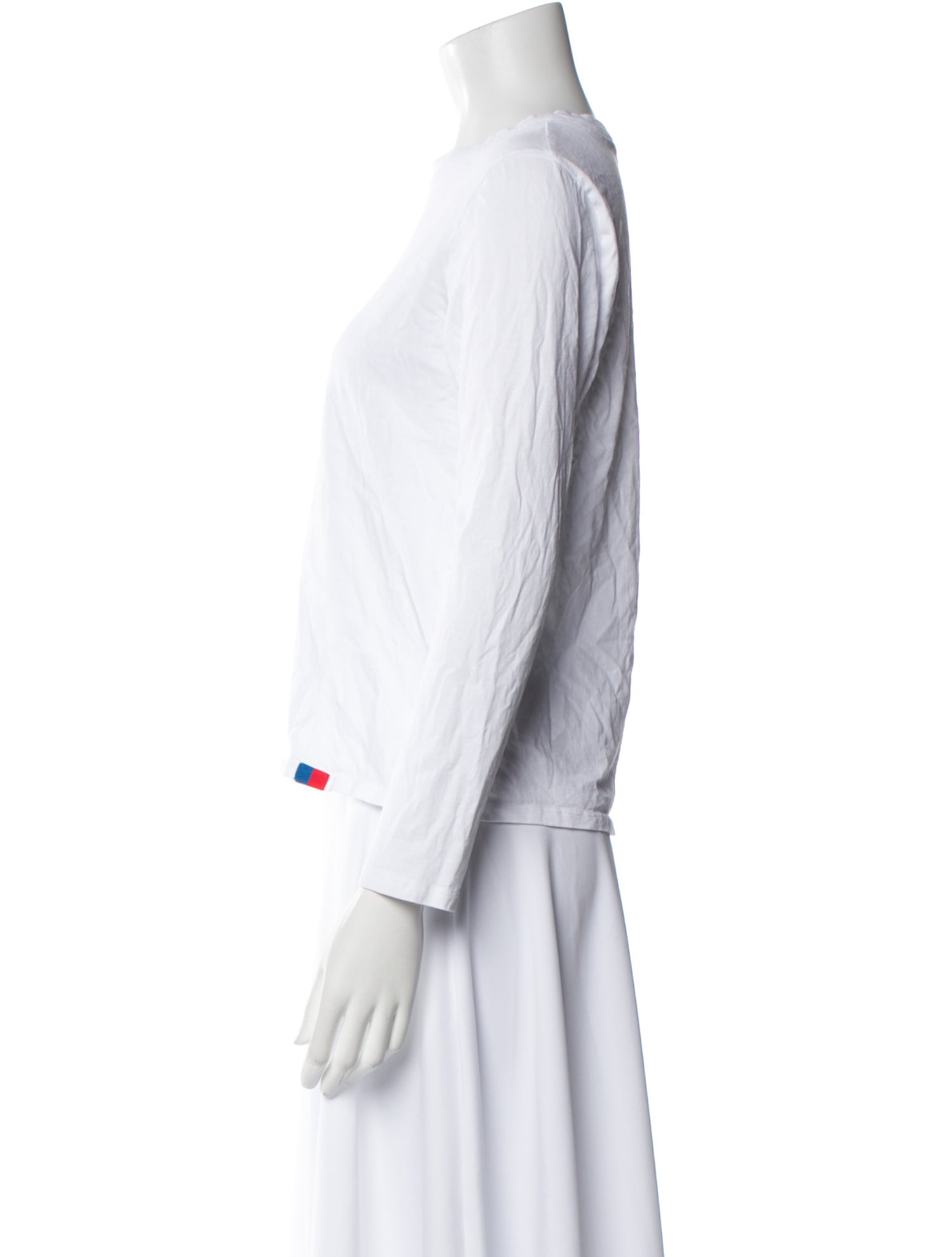 Kule Crew Neck Three-Quarter Sleeve T-Shirt