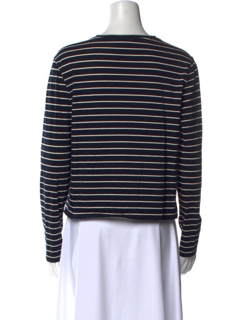 Kule Striped Crew Neck Top