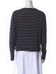 Kule Striped Crew Neck Top