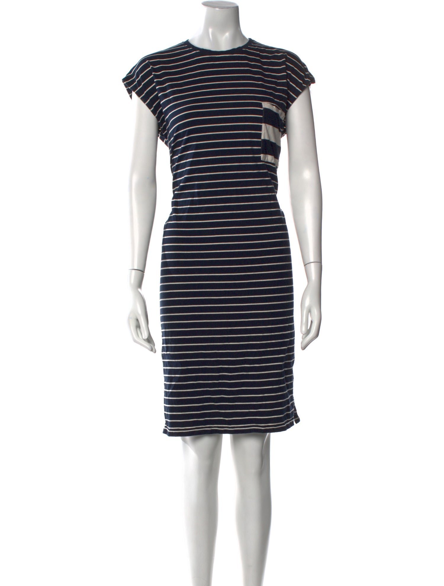 Kule Striped Knee-Length Dress