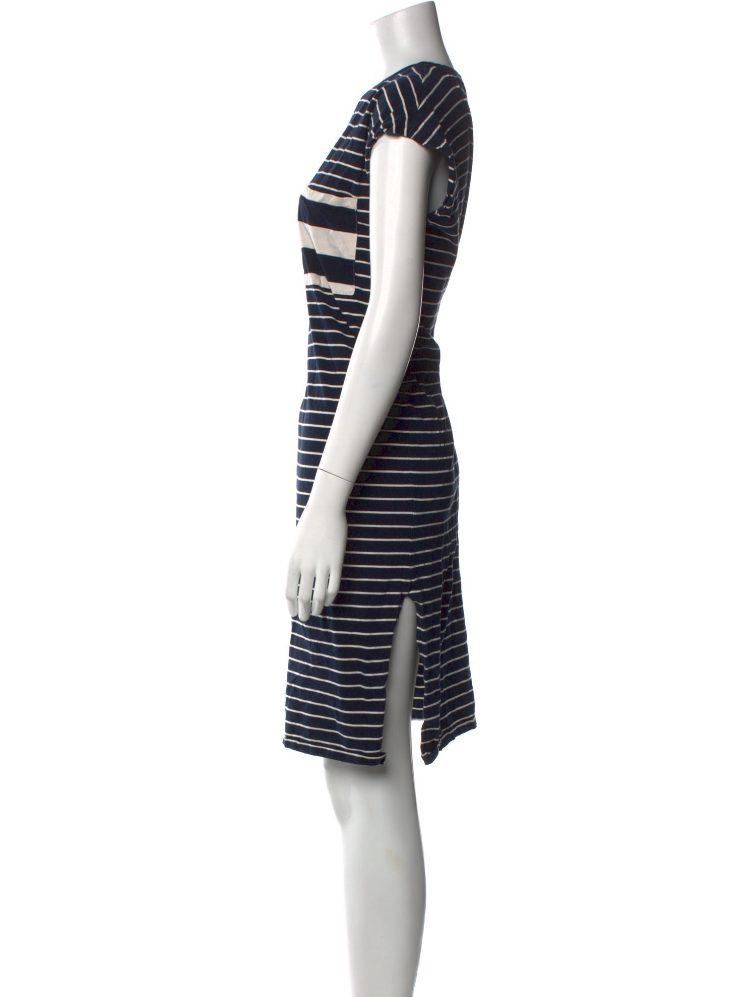Kule Striped Knee-Length Dress