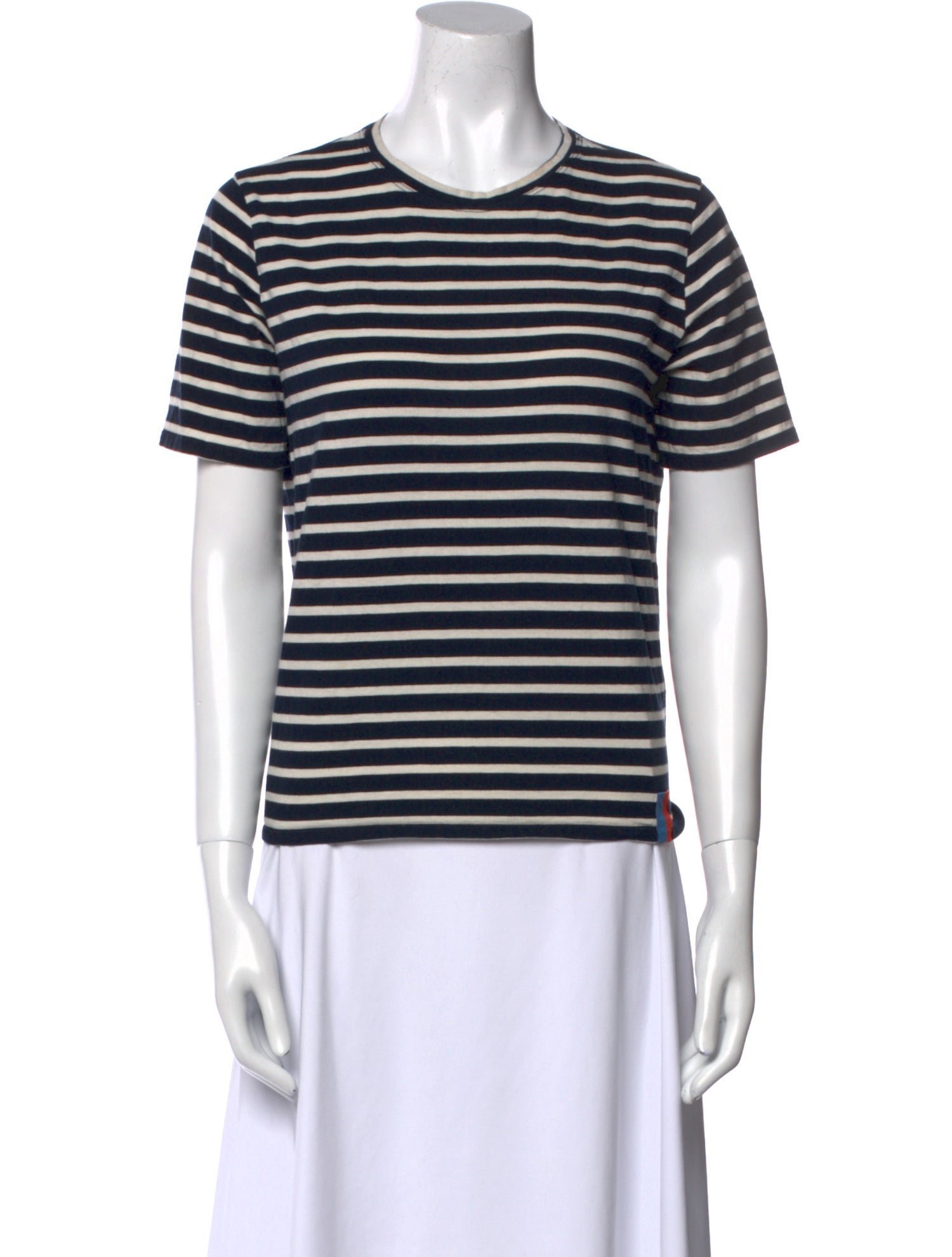 Kule Striped Crew Neck T-Shirt