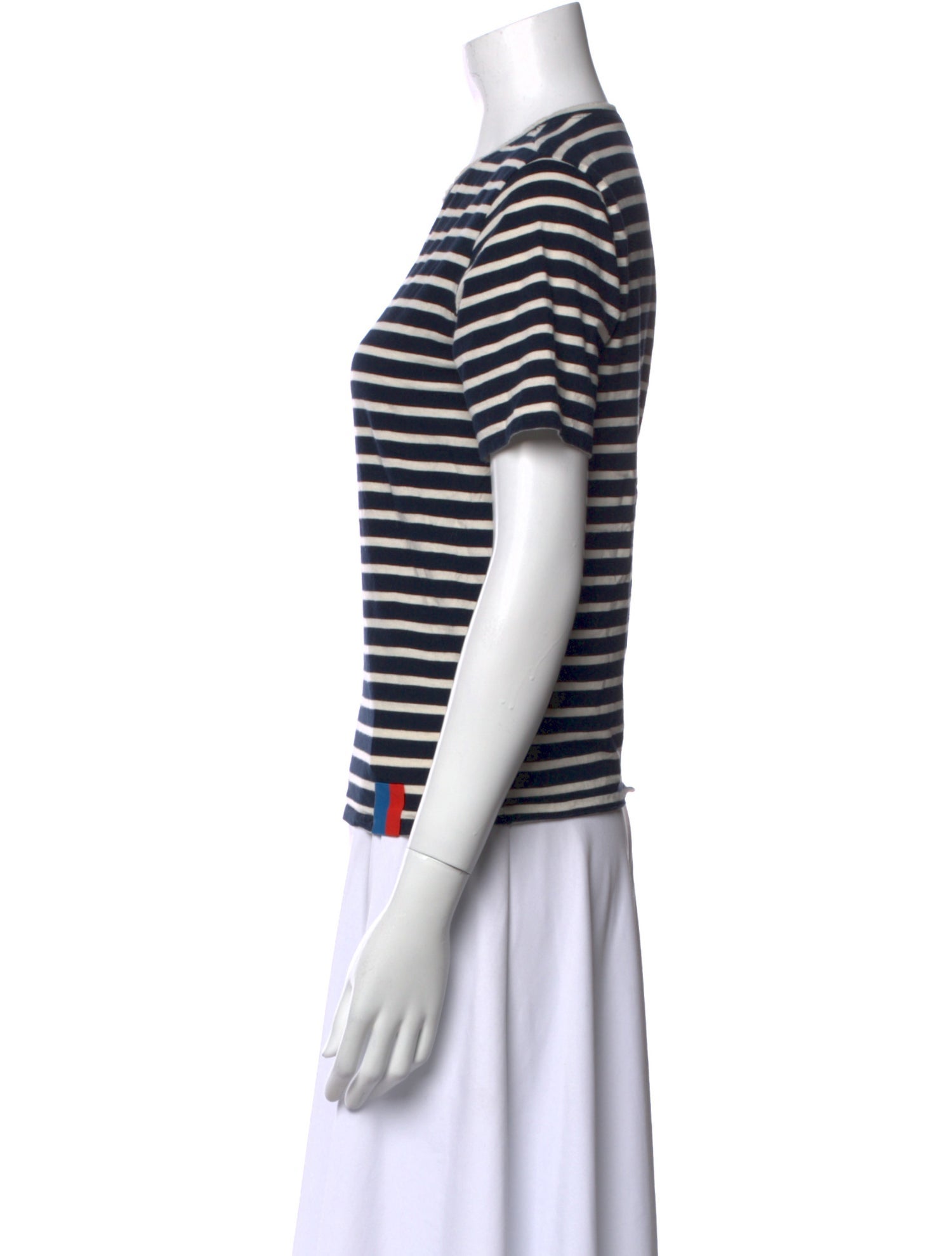 Kule Striped Crew Neck T-Shirt