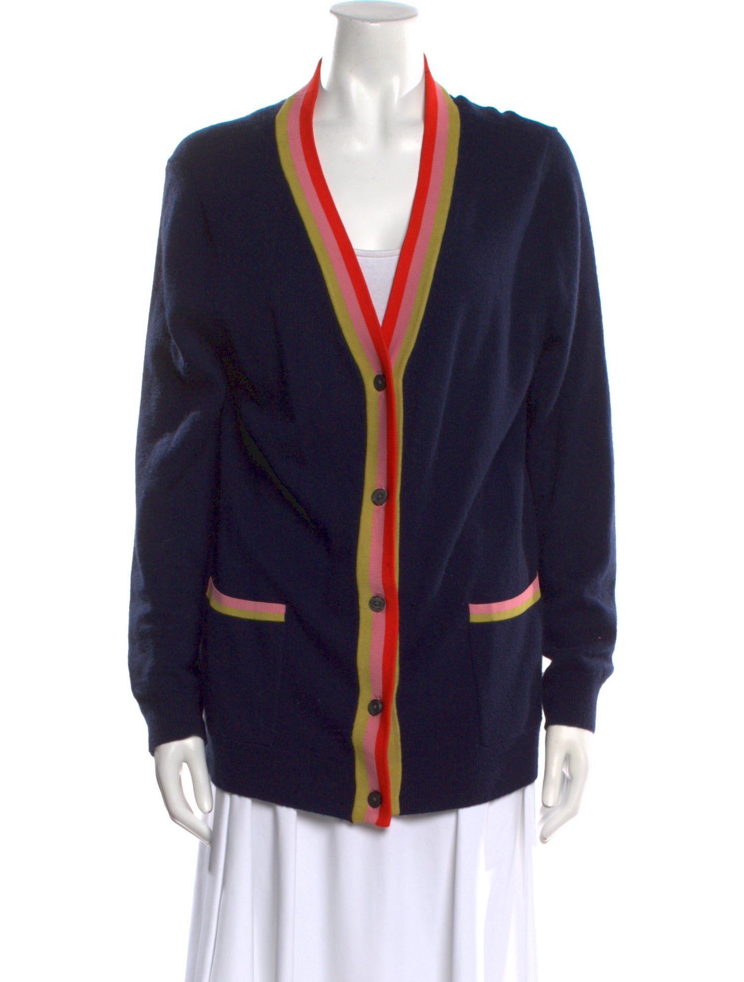 Kule Cashmere Striped Sweater