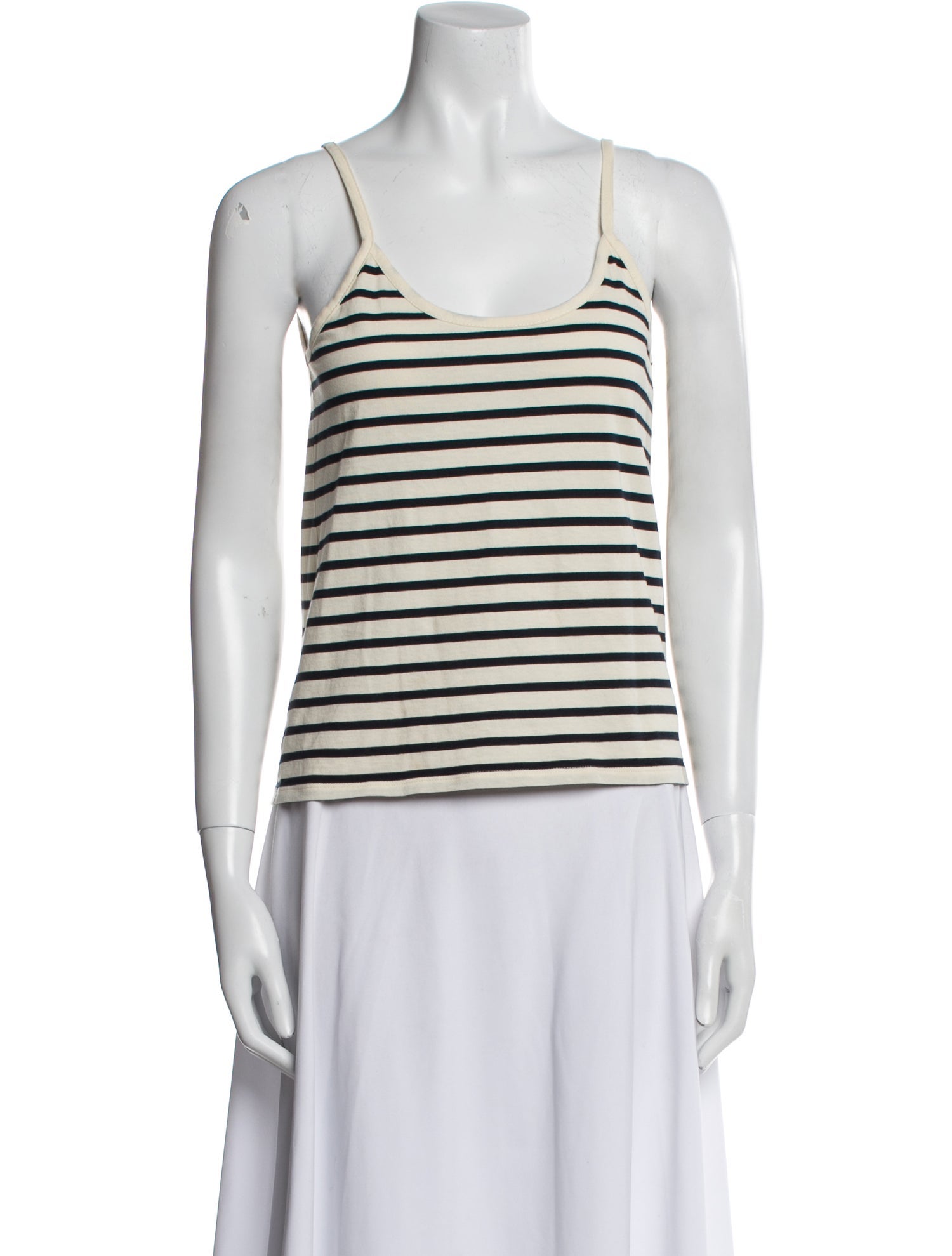 Kule Striped Scoop Neck Top