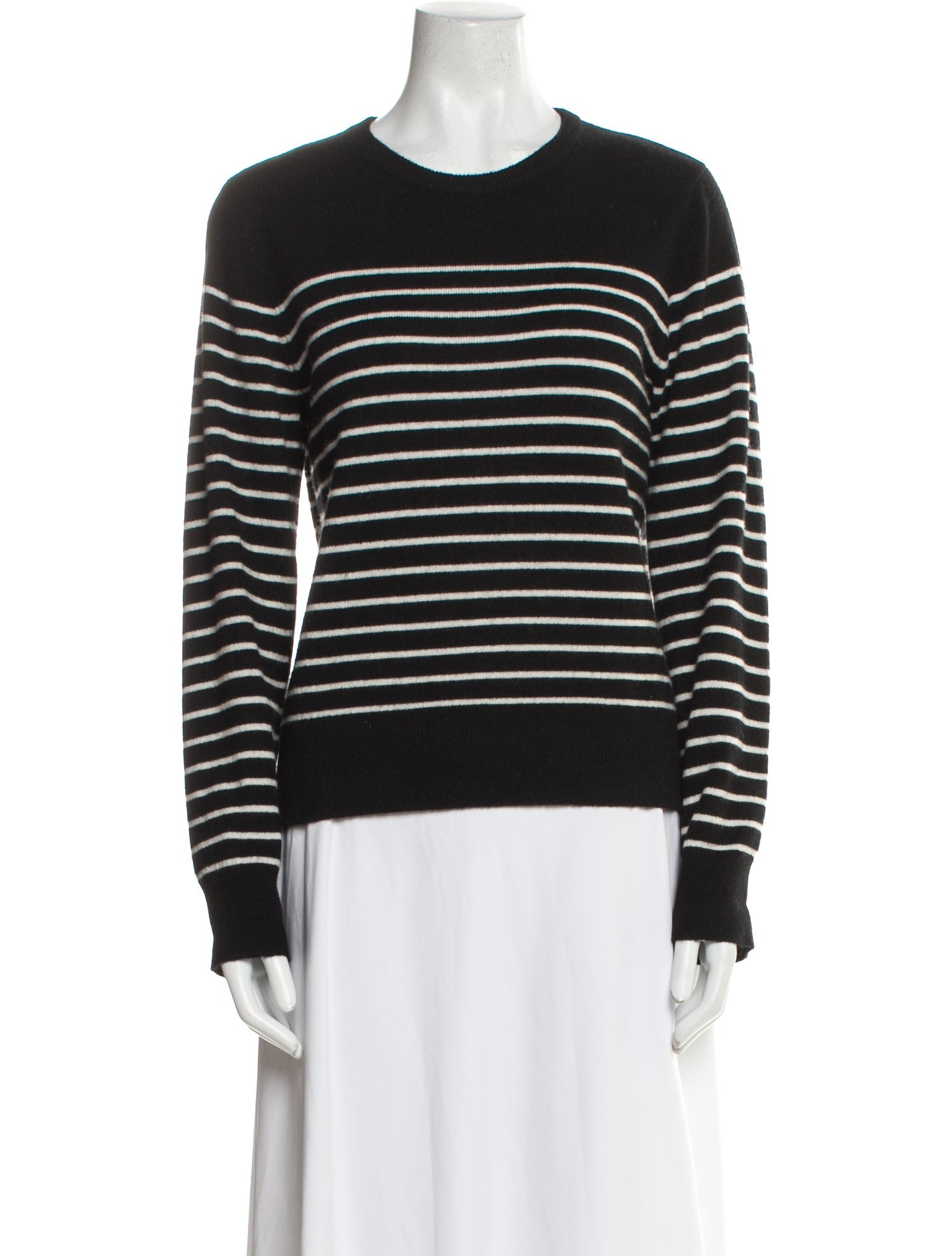 Kule Striped Crew Neck Sweater