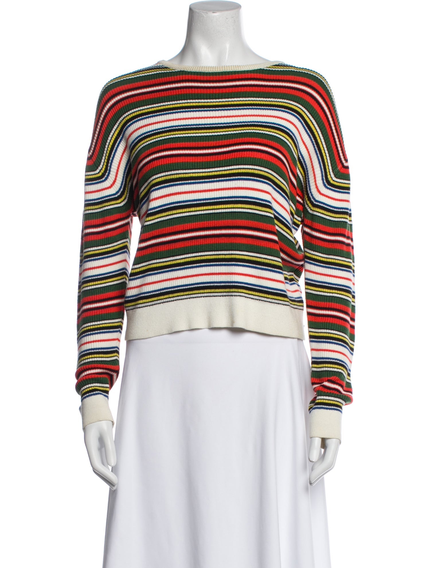 Kule Striped Bateau Neckline Sweater