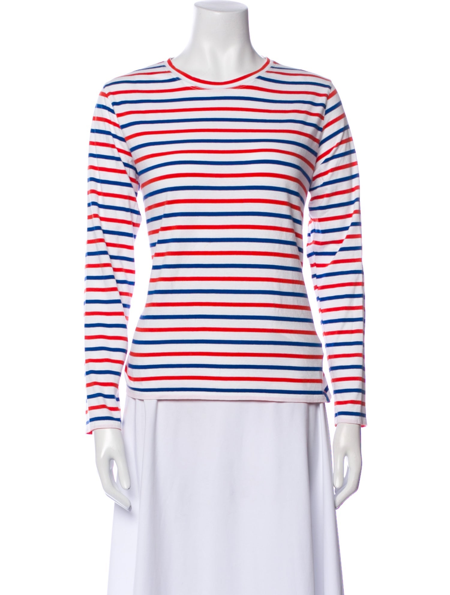 Kule Striped Crew Neck Top