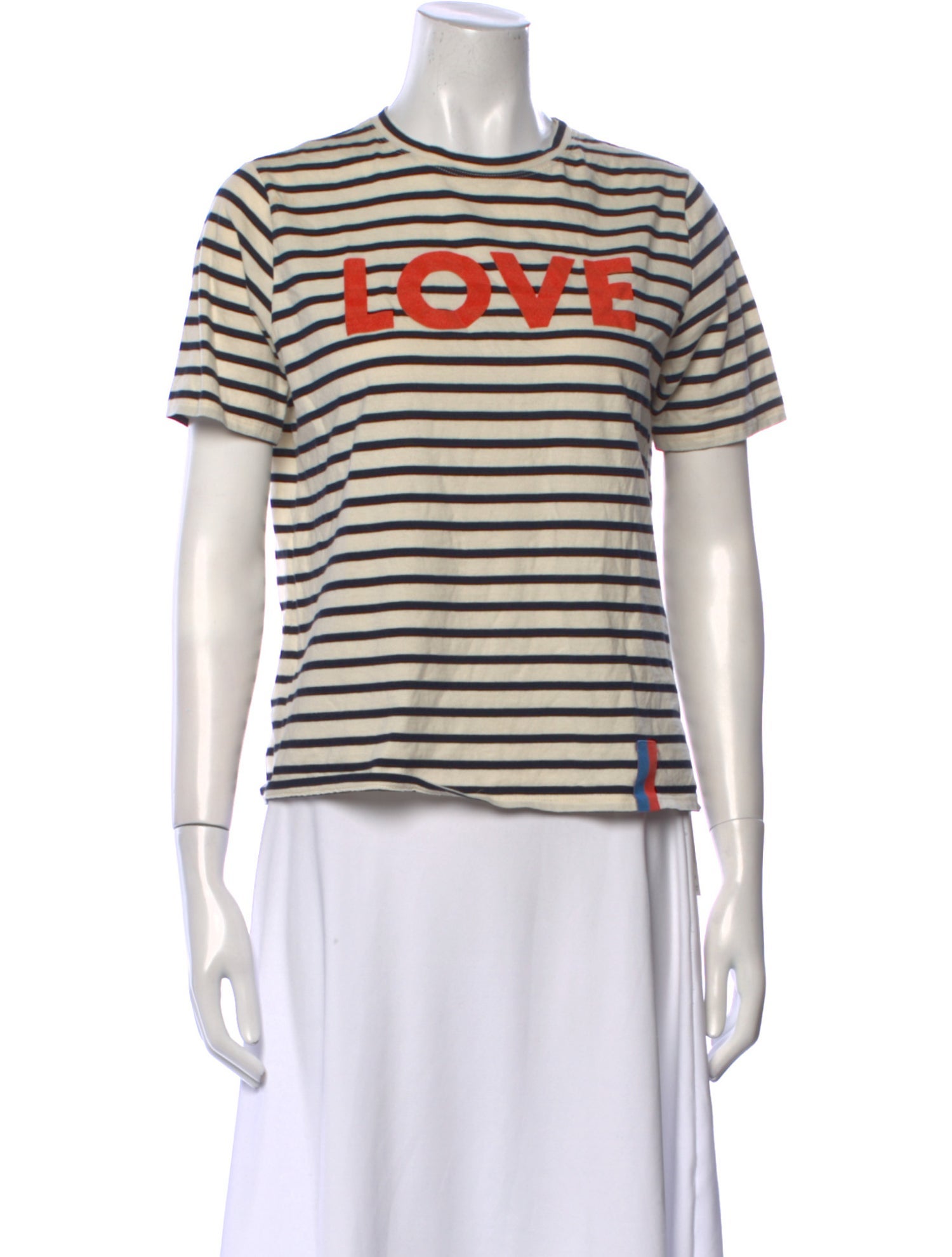 Kule Striped Crew Neck T-Shirt