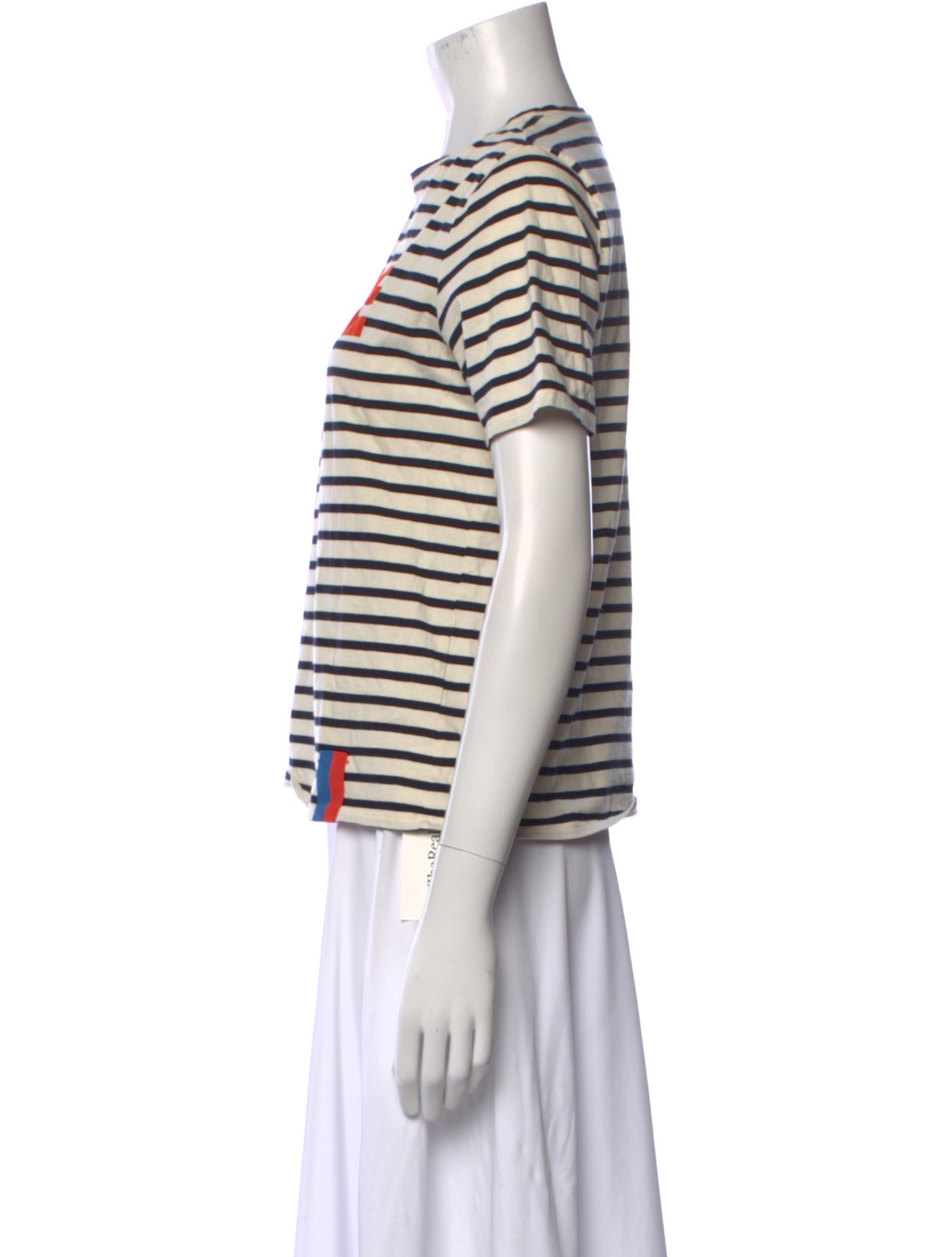 Kule Striped Crew Neck T-Shirt